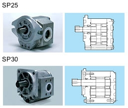 Bơm cánh gạt shimadzu SP 25,30